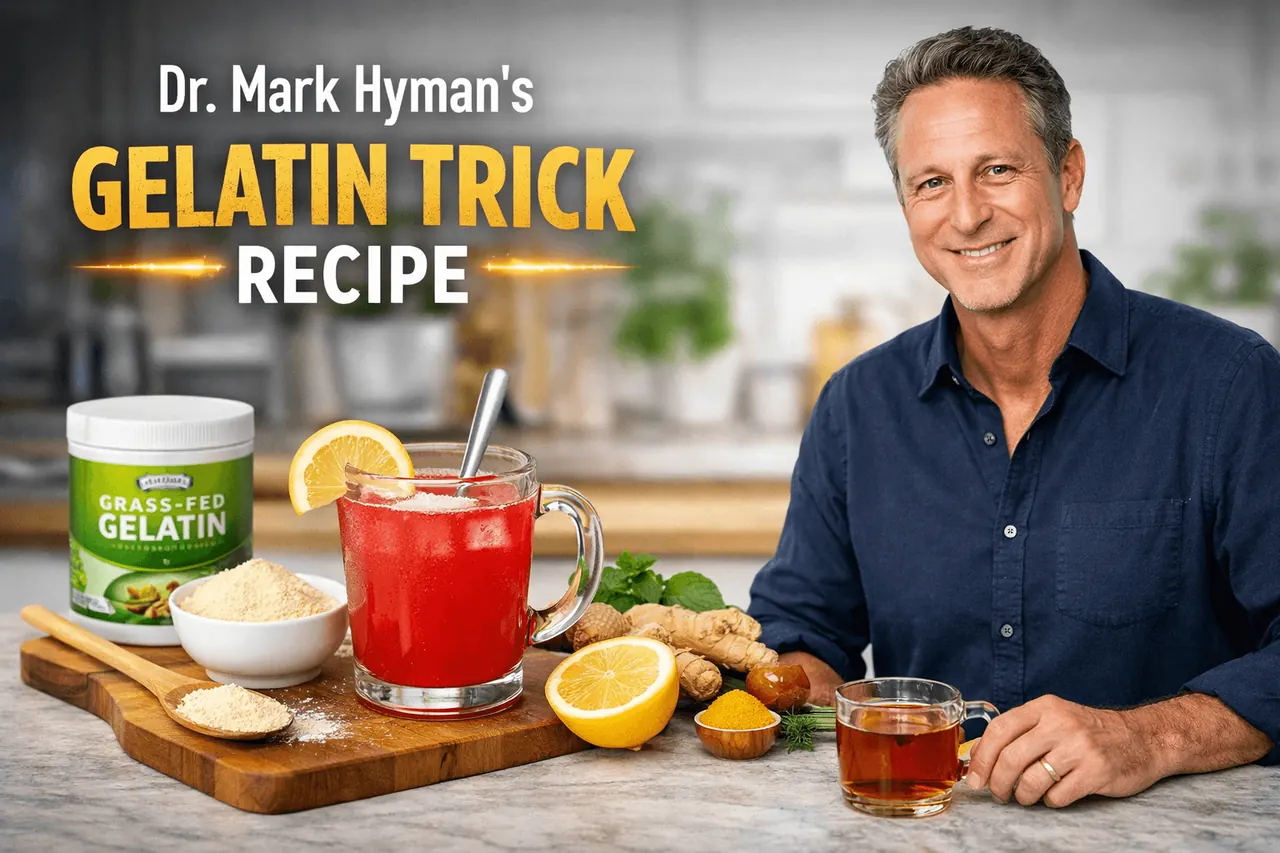 gelatin trick for weight loss recipe being prepared in kitchen